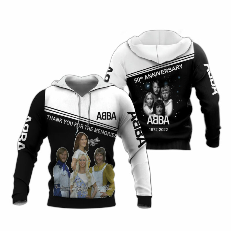 Abba 1972 2020 48Th Anniversary All Over Print Hoodie