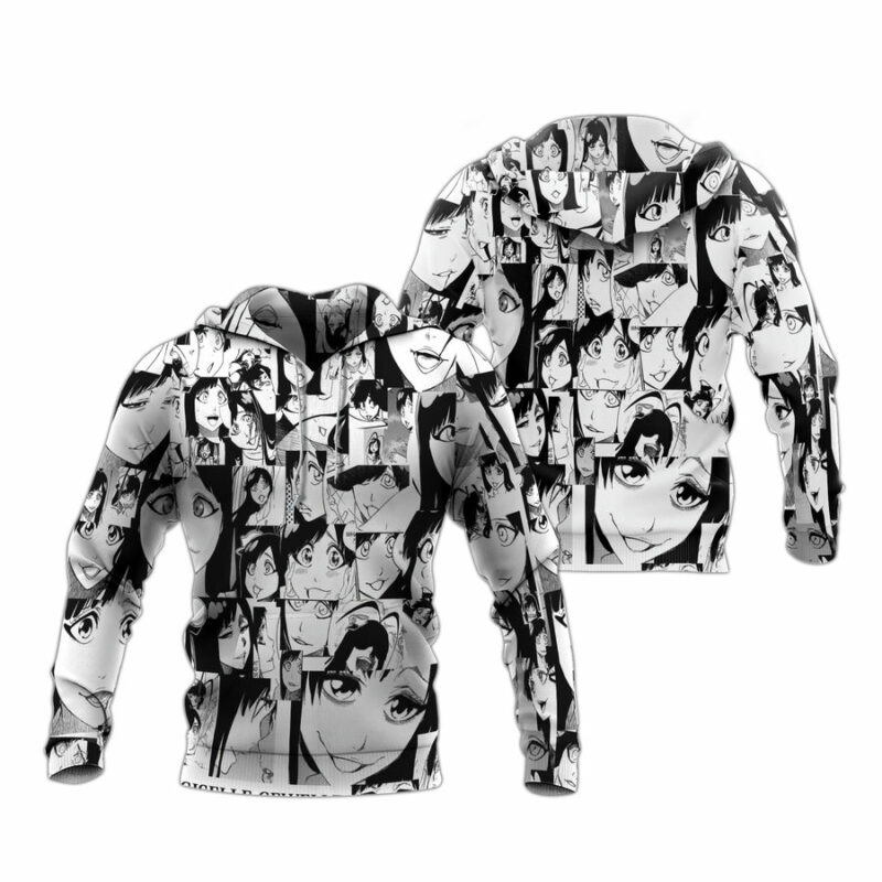 Ahegao Stern Ritter Z The Zombie Giselle Gewelle All Over Print Hoodie