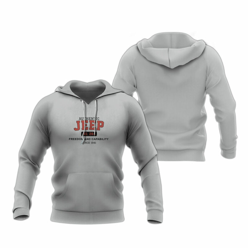 Authentic Jeep All Over Print Hoodie