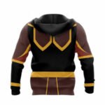 Azula the last airbender all over print hoodie back side