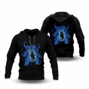 Blastoise and squirtle pokemon all over print hoodie