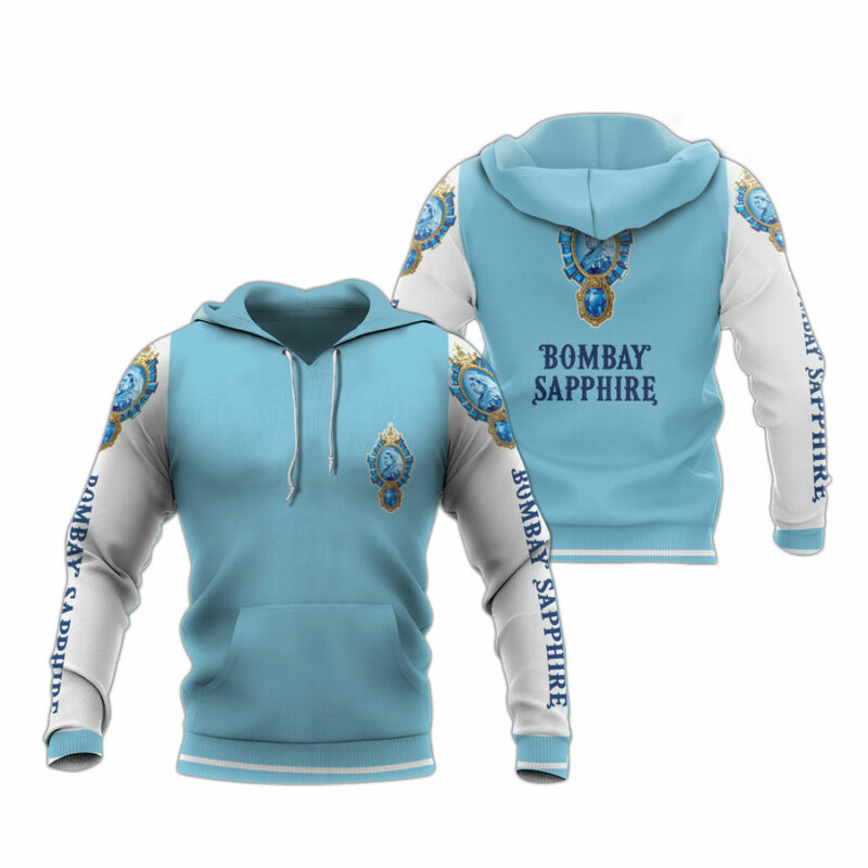 Bombay Sapphire All Over Print Hoodie