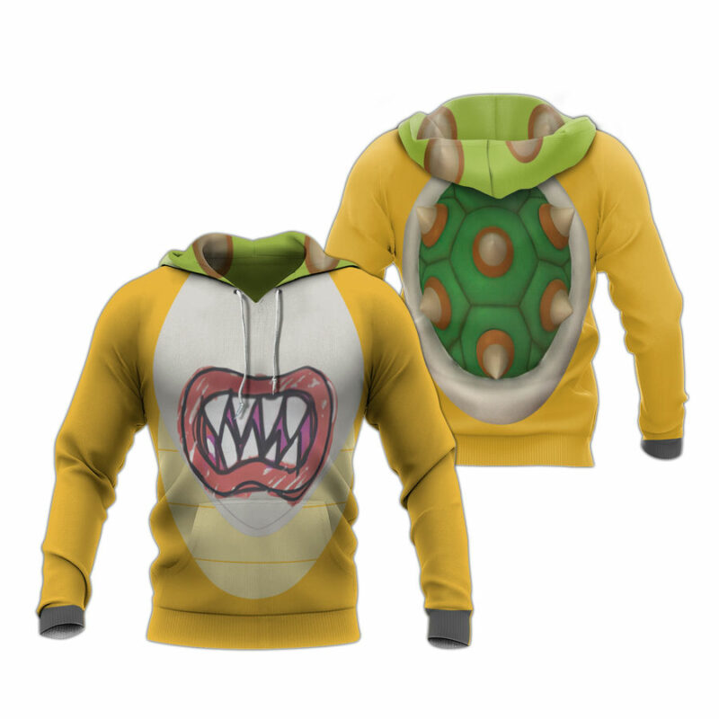 Bowser Jr All Over Print Hoodie