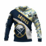 Buffalo sabres buffalo sabres all over print hoodie front side