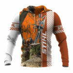 Chainsaw stihl gift for you all over print hoodie front side