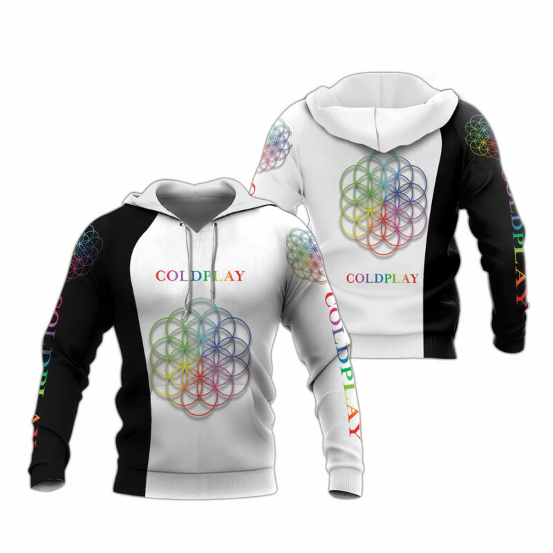 Coldplay A Head Full Of Dreams White All Over Print Hoodie