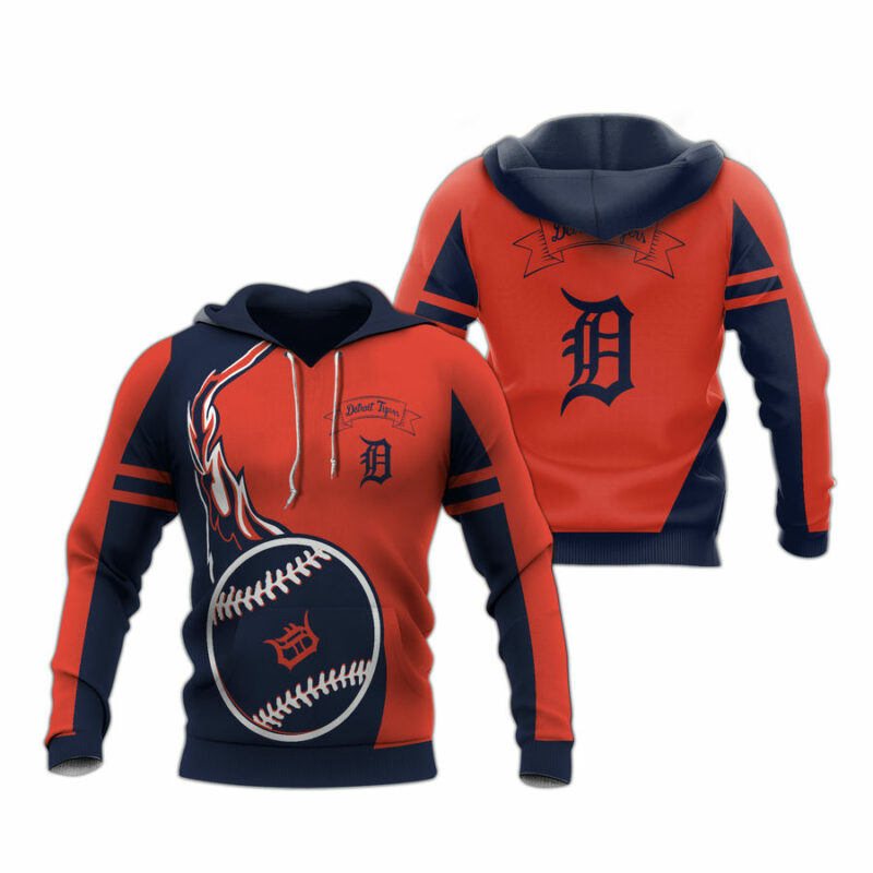 Detroit Tigers Fans V5 All Over Print Hoodie