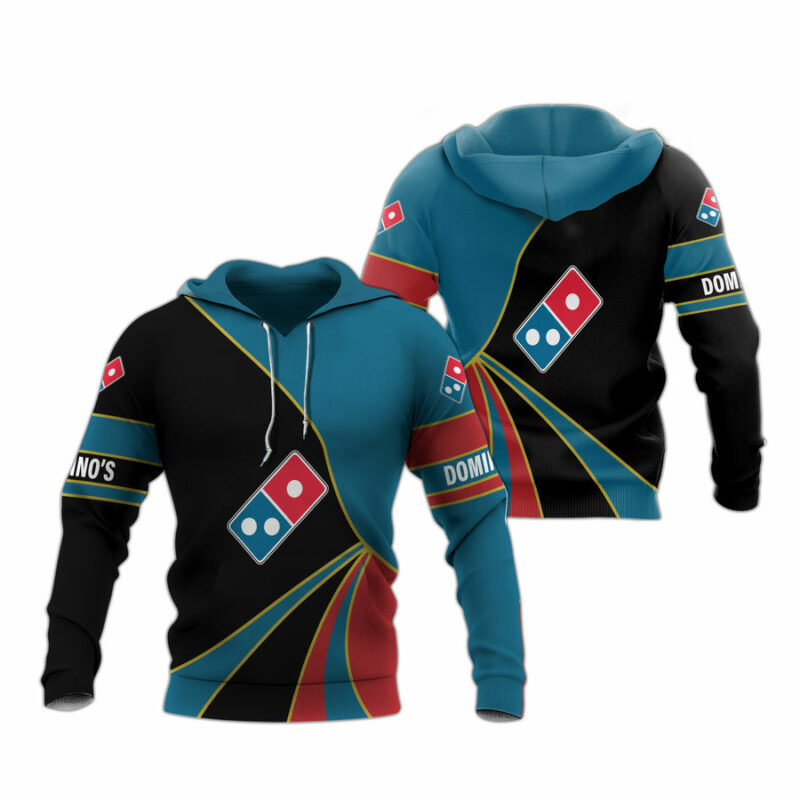 Dominos Pizza All Over Print Hoodie