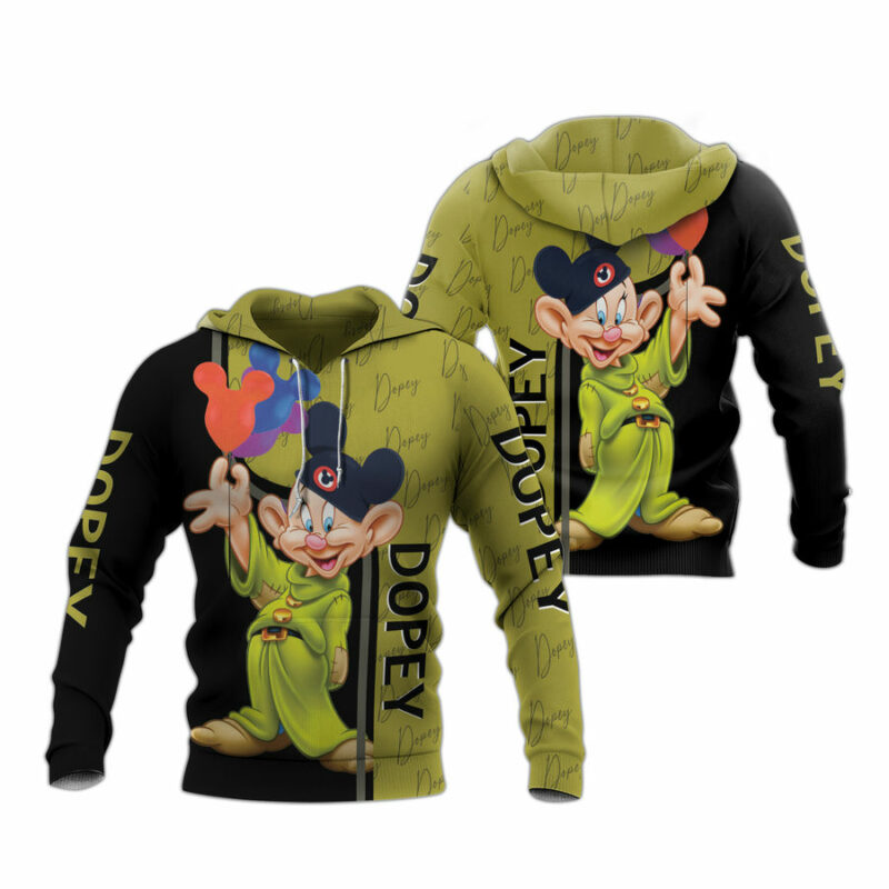 Dopey All Over Print Hoodie