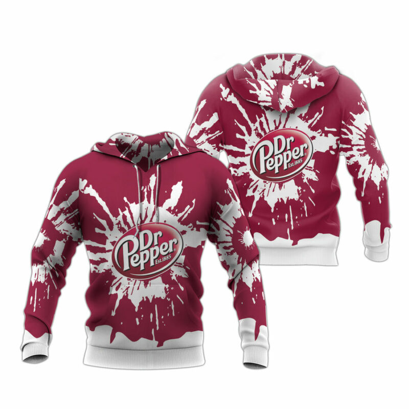 Dr Pepper All Over Print Hoodie