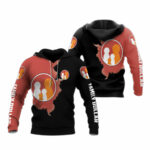 Family dollar logo my heart 1 all over print hoodie