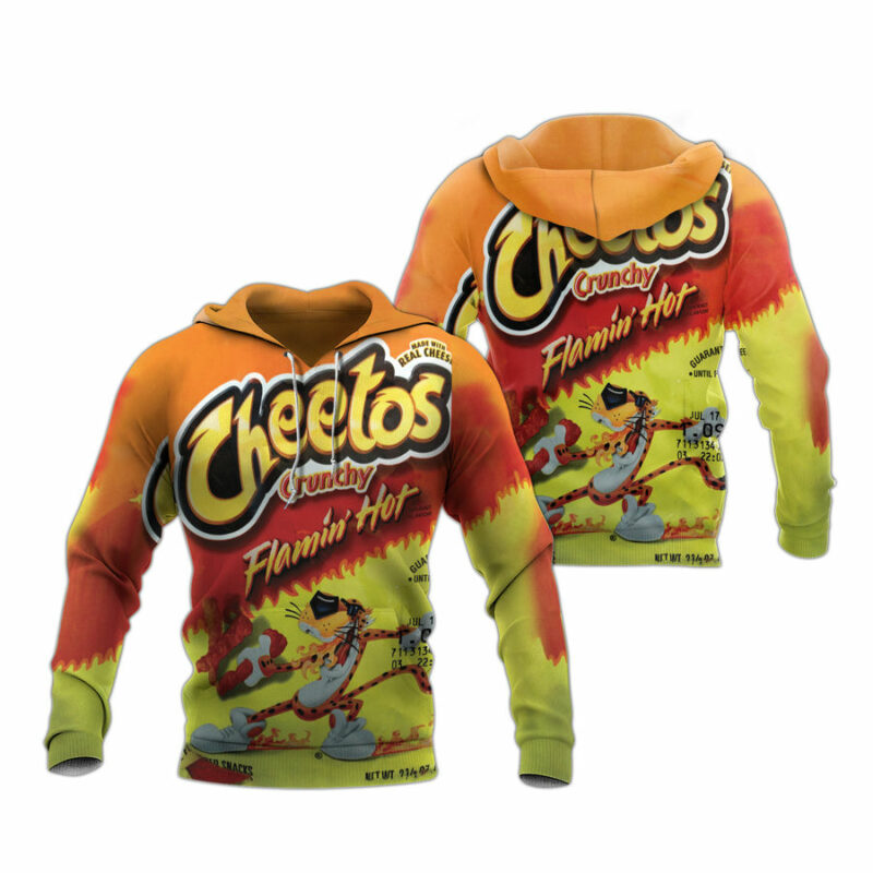 Flamin Hot Cheetos All Over Print Hoodie