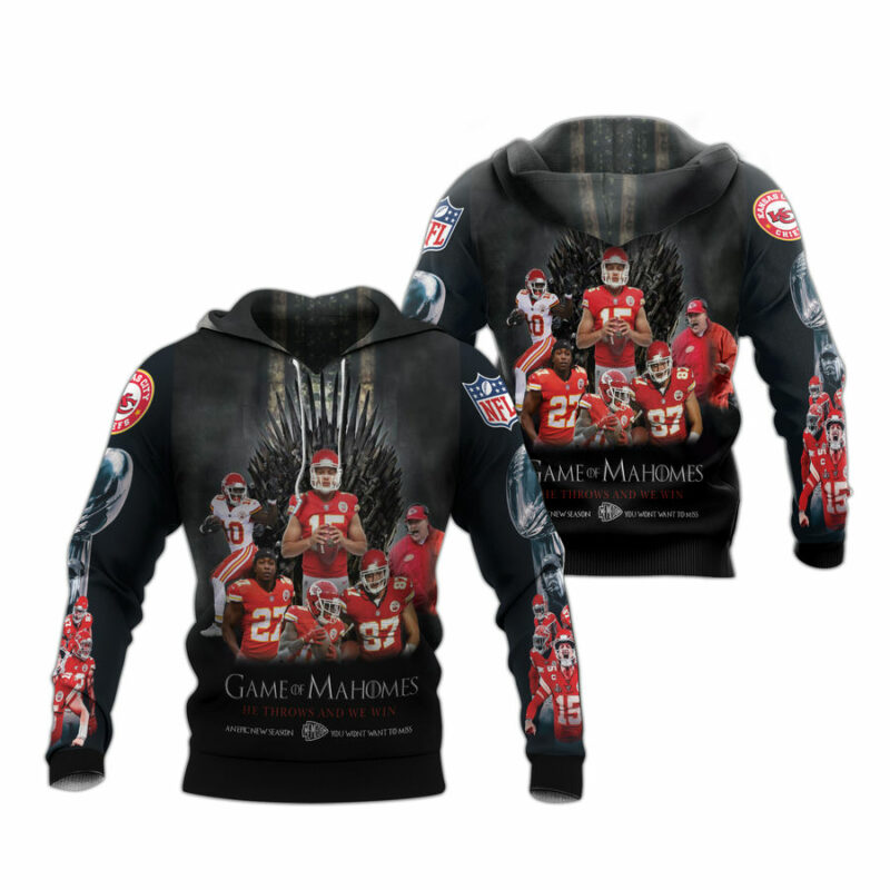 Game Of Mahomes Sport Teams All Over Print Hoodie