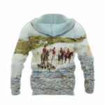 Genesis foxtrot album cover all over print hoodie back side