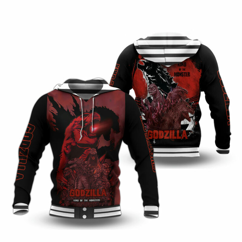 Godzilla King Of The Monsters All Over Print Hoodie