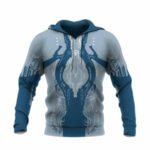 Halo 4 cortana all over print hoodie front side