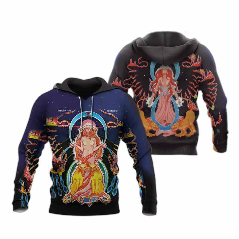 Hawkwind Space Ritual Album Cover All Over Print Hoodie