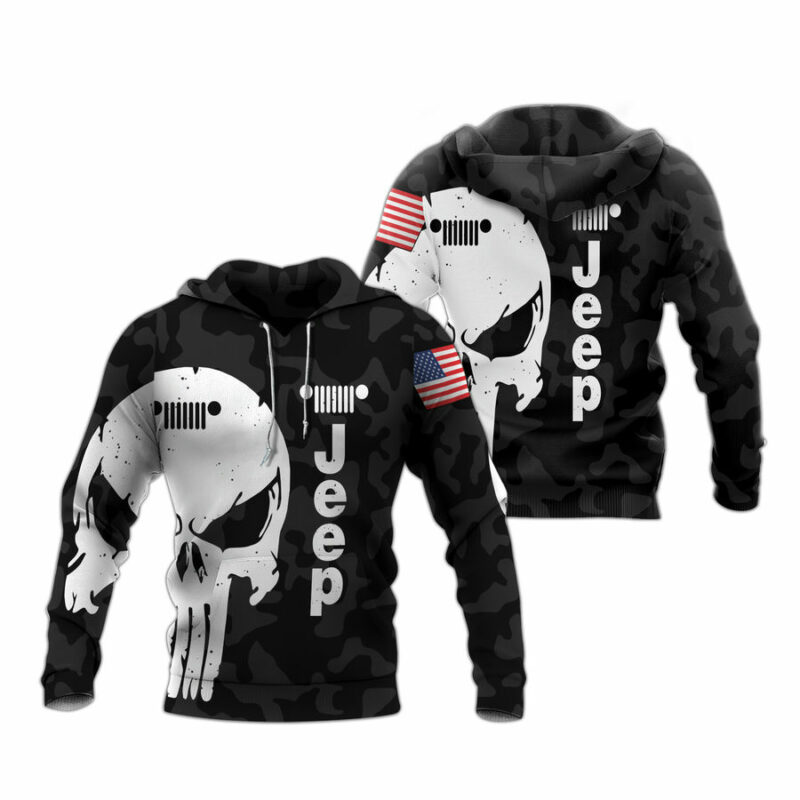 Jeep 5 All Over Print Hoodie