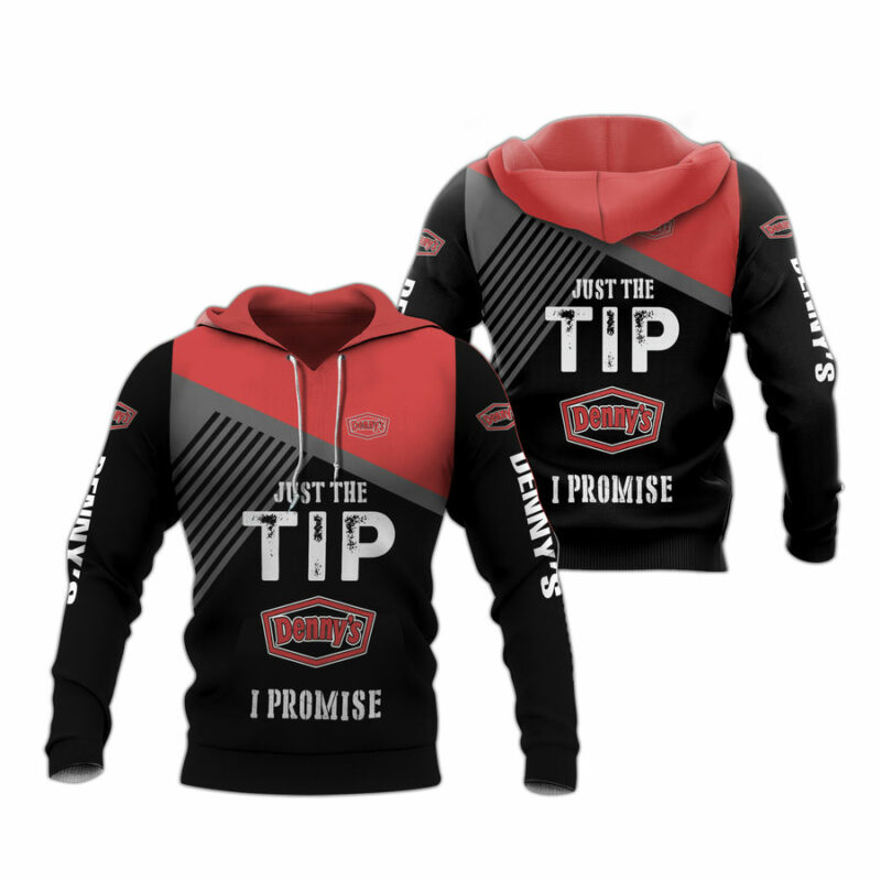 Just The Tip Dennys Promise All Over Print Hoodie