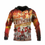 Kansas city chief hot teams kansas city chief all over print hoodie front side
