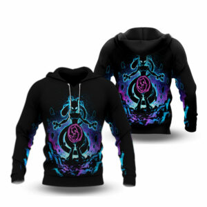 Mewtwo soul of mew all over print hoodie