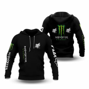 Monster energy car motor parka jacket all over print hoodie