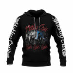 Motley crue band motley crue band 80s motley crue girls girls girls all over print hoodie front side