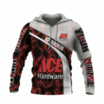 Personalized ace hardware all over print hoodie front side
