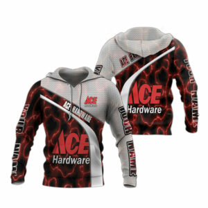 Personalized ace hardware logo thunder all over print hoodie