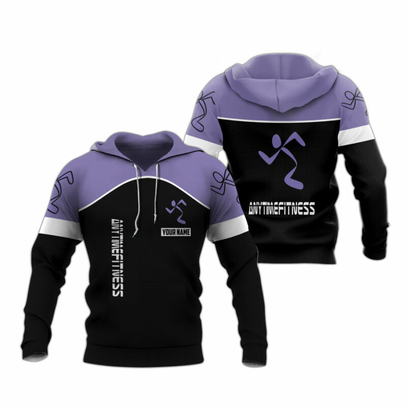 Personalized Anytime Fitness Logo In My Heart All Over Print Hoodie