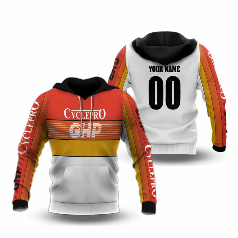 Personalized Bmx Ghp Cyclepro Racing Team All Over Print Hoodie