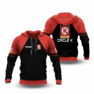 Personalized circle k all over print hoodie