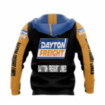 Personalized dayton freight lines 1 all over print hoodie back side