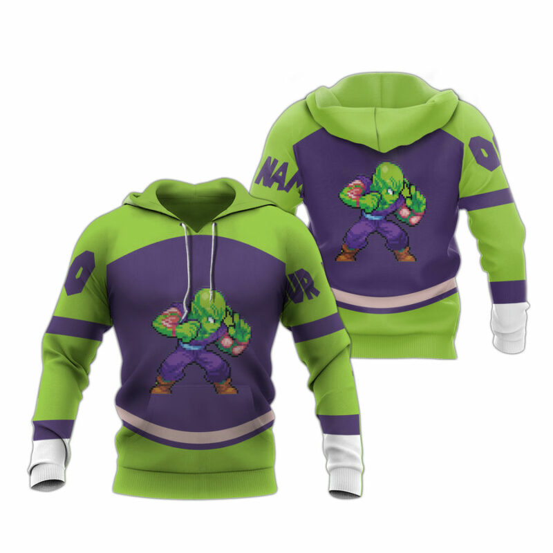 Personalized Dbz Piccolo Number All Over Print Hoodie