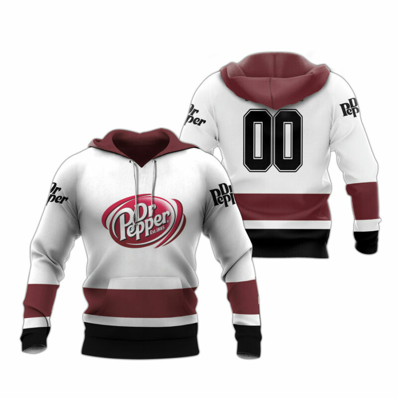Personalized Dr Pepper Logo All Over Print Hoodie