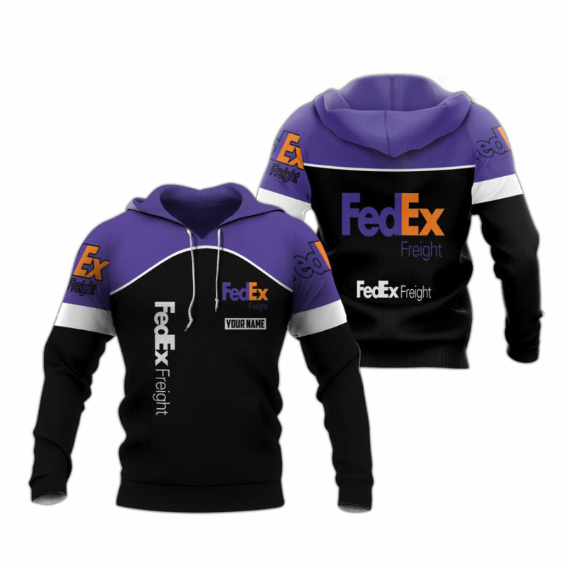 Personalized Fedex Freight Logo In My Heart All Over Print Hoodie