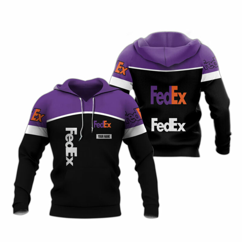 Personalized Fedex Ground All Over Print Hoodie