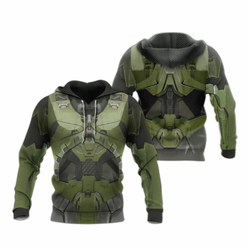 Personalized Halo Infinite Masterchief Cosplay All Over Print Hoodie