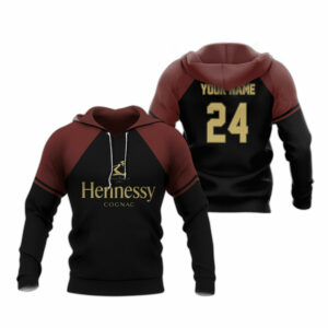 Personalized hennessy cognac all over print hoodie