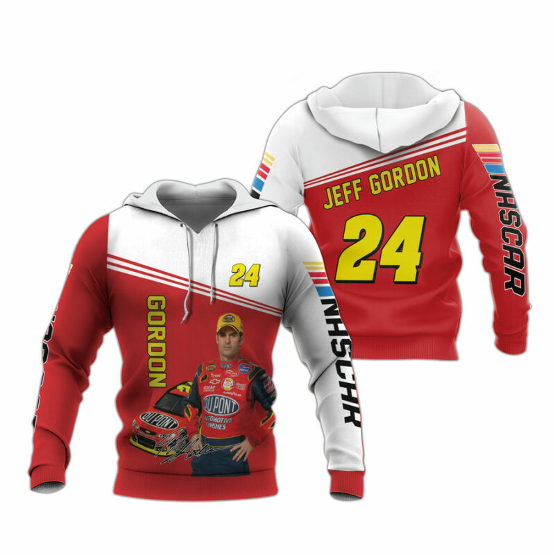 Personalized Jeff Gordon All Over Print Hoodie