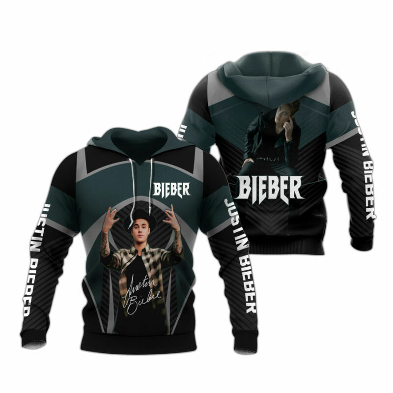 Personalized Justin Bieber All Over Print Hoodie