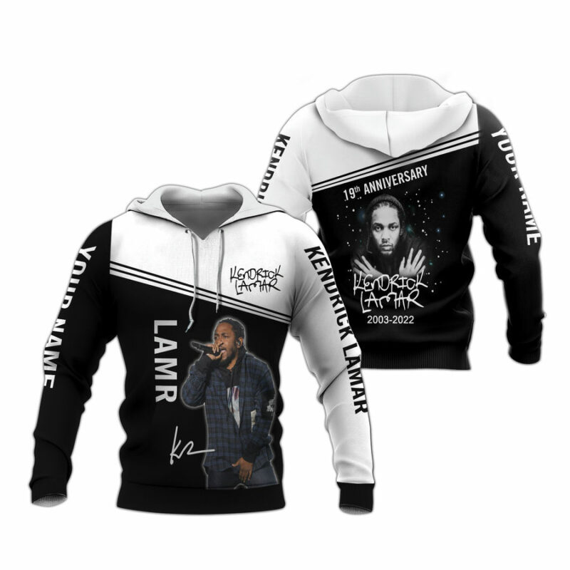 Personalized Kendrick Lamar All Over Print Hoodie