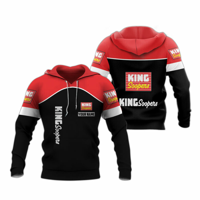 Personalized King Soopers Logo In My Heart All Over Print Hoodie