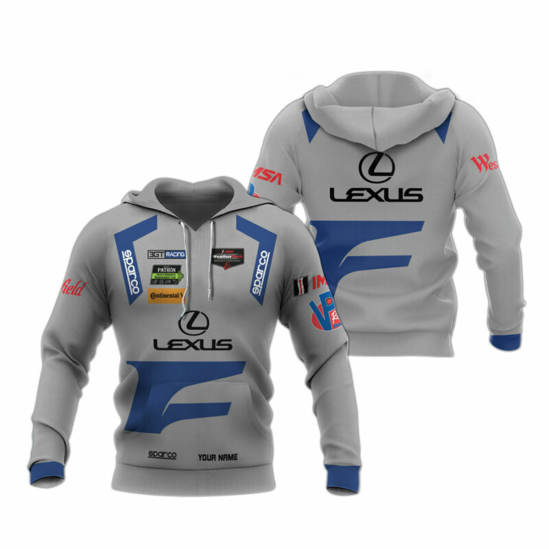 Personalized Lexus Racing All Over Print Hoodie