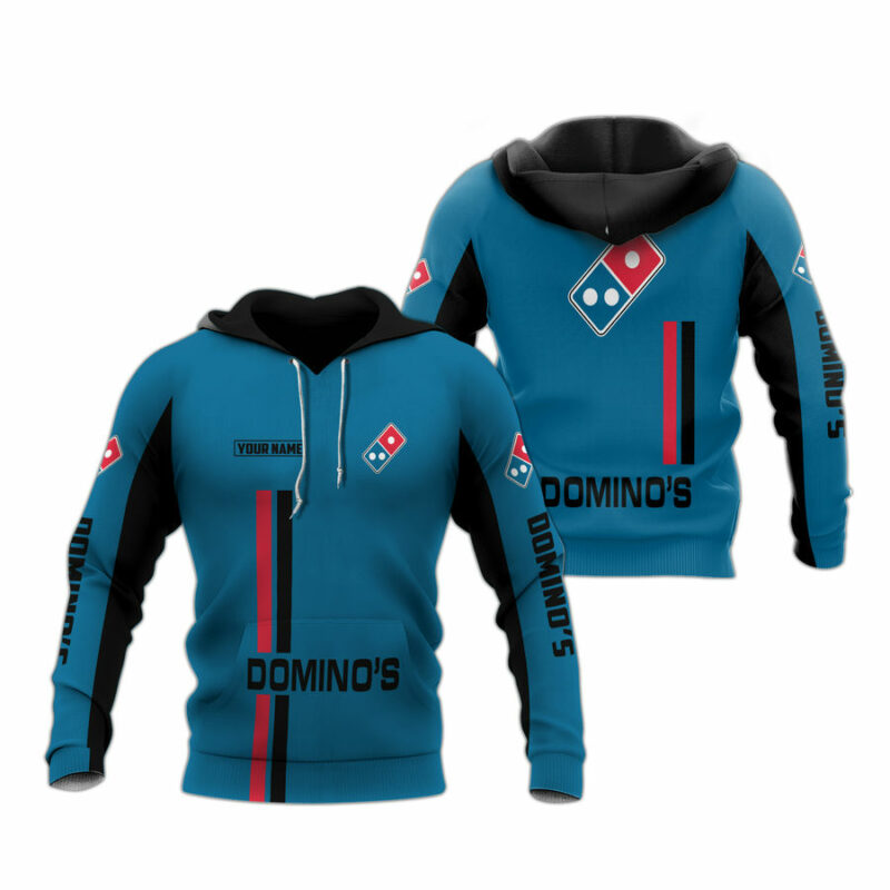 Personalized Logo Dominos Pizza Royal All Over Print Hoodie