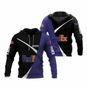 Personalized logo fedex 7 all over print hoodie