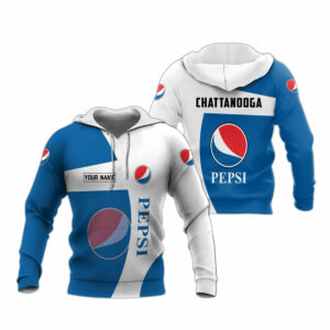 Personalized logo pepsi my heart white and blue all over print hoodie