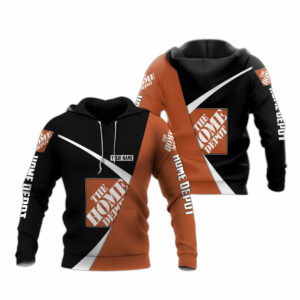 Personalized logo the home depot 5 all over print hoodie