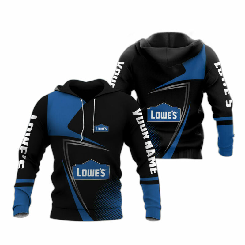 Personalized Lowes Logo All Over Print Hoodie