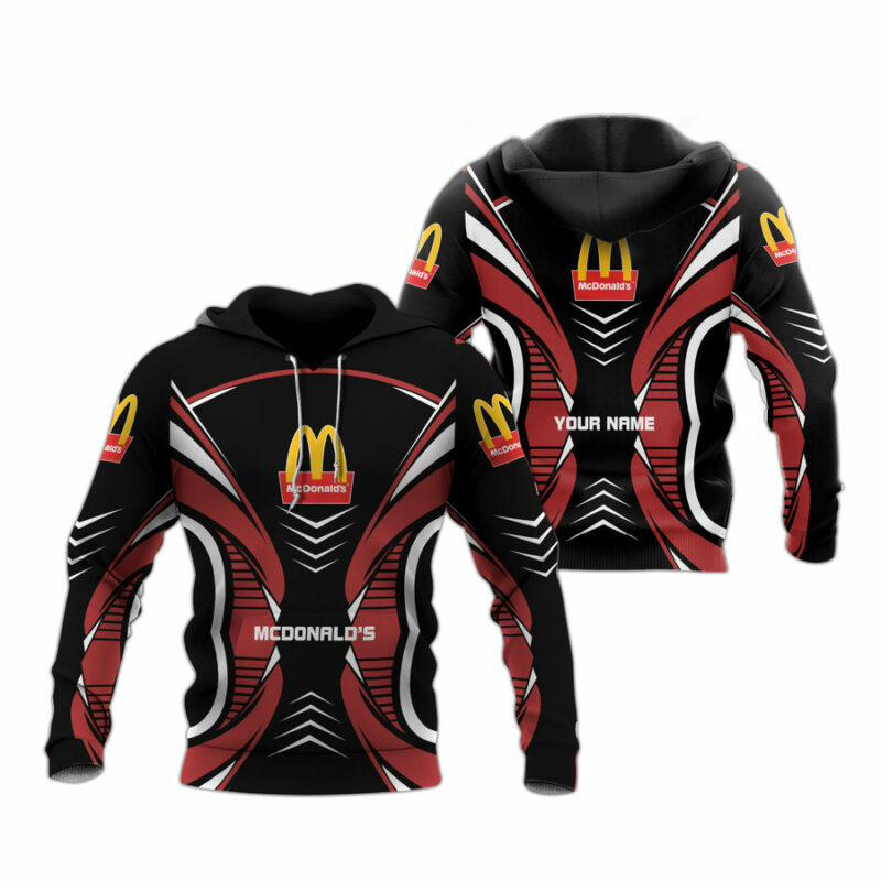 Personalized Mcdonalds 1 All Over Print Hoodie